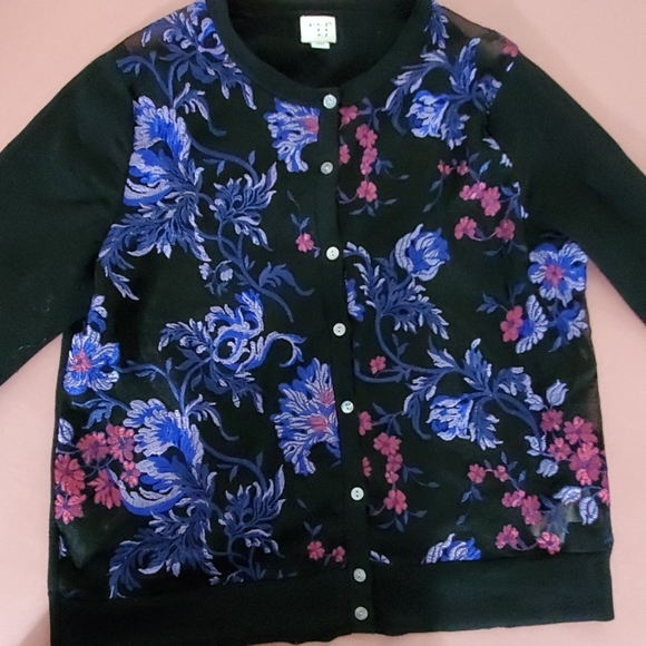 a.n.d. eawy button down sweater. - Picture 5 of 5